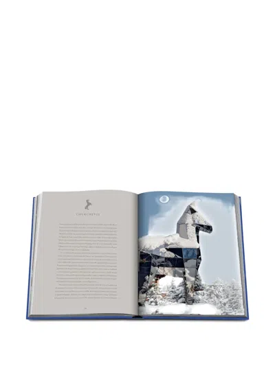 Assouline Cheval Blanc Book In Blue