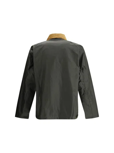 Barbour Modern Bedale Wax Men's Jacket In Green