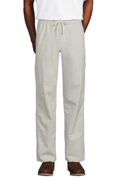 Lands' End Knockabout Relaxed Deck Pants In Soft Putty
