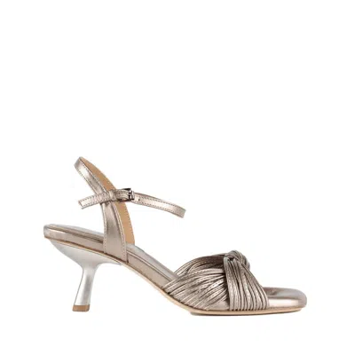 Ash Metal Light Brown Sandals In Pink