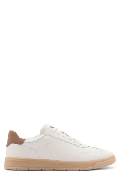 Mango Contrast Panel Sneaker In White