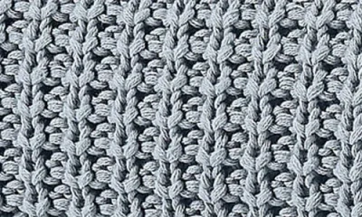 Ugg(r) Luna Knit Throw Blanket In Chambray