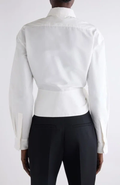Givenchy Polyester White Shirt In White