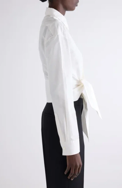 Givenchy Polyester White Shirt In White