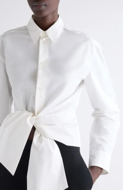 Givenchy Polyester White Shirt In White