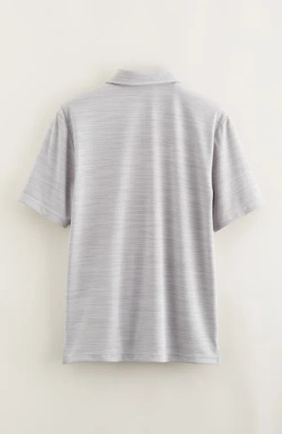Nordstrom Kids' Performance Polo In Grey Shade