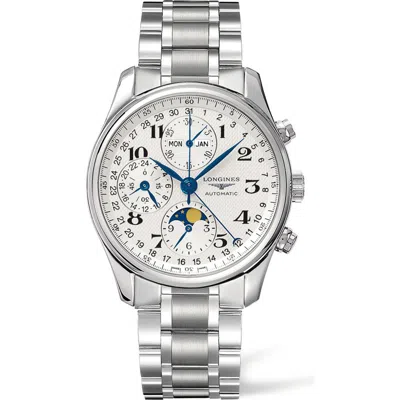 Longines Master Chronograph, 40mm In White