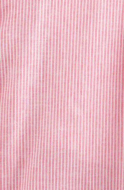 Nordstrom Kids' Stripe Button-up & Tank Set In Pink Boss Nova Stripe