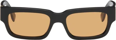 Retrosuperfuture Black Caro Sunglasses In Caro Refined