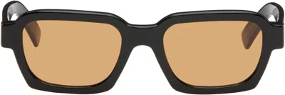 Retrosuperfuture Black Caro Sunglasses In Caro Refined