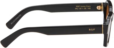 Retrosuperfuture Black Caro Sunglasses In Caro Refined