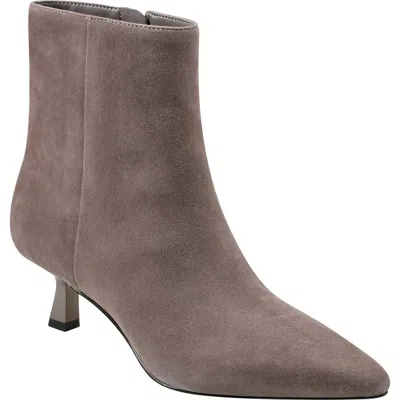 Marc Fisher Ltd Kolton Kitten Heel Bootie In Light Grey