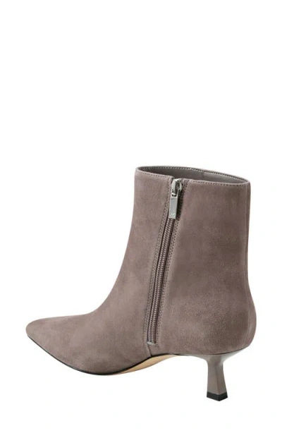Marc Fisher Ltd Kolton Kitten Heel Bootie In Light Grey
