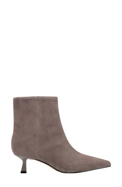 Marc Fisher Ltd Kolton Kitten Heel Bootie In Light Grey