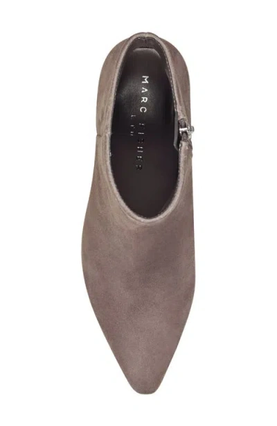 Marc Fisher Ltd Kolton Kitten Heel Bootie In Light Grey