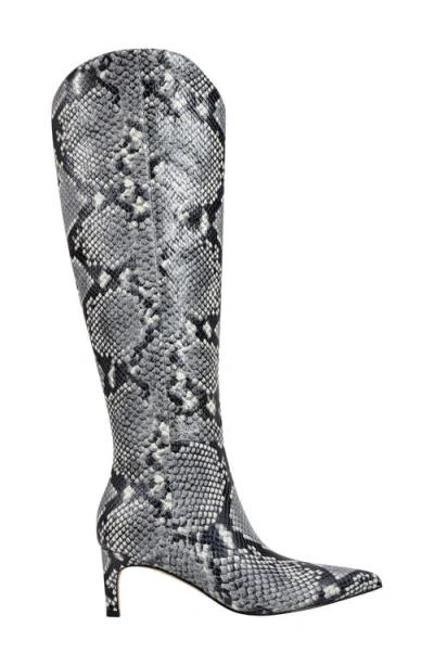 Marc Fisher Ltd Quinnie Pointed Toe Knee High Boot In Grey