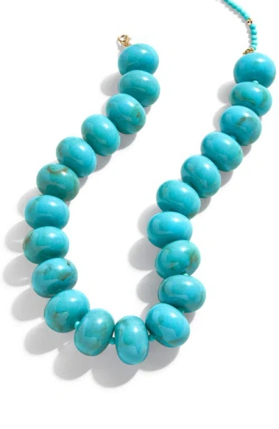 Baublebar Mildred Beaded Necklace In Turquoise