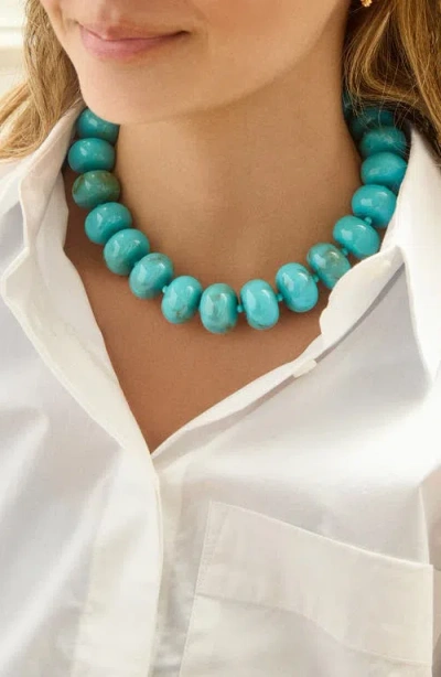 Baublebar Mildred Beaded Necklace In Turquoise