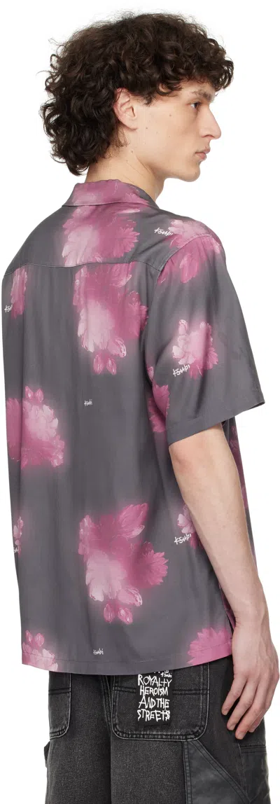 Ksubi Cursed Resort Short Sleeve Shirt In Black