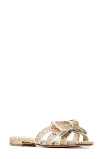 Ted Baker London Elsie Slide Sandal In Natural
