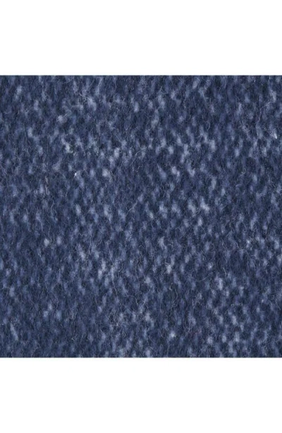 Matouk Pezzo Throw Blanket In Navy