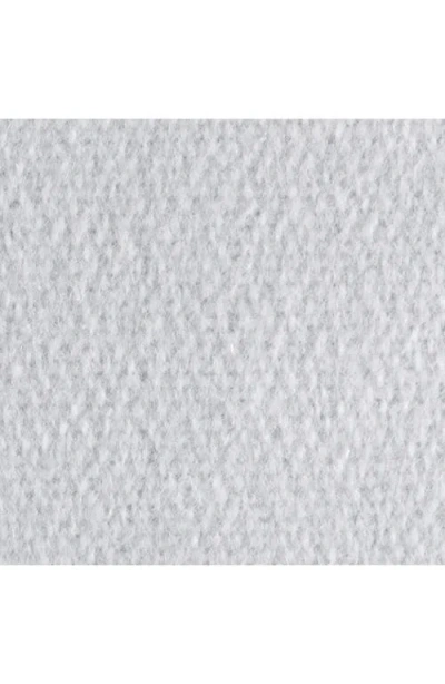 Matouk Pezzo Throw Blanket In Silver