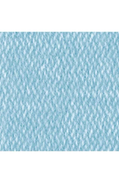 Matouk Pezzo Throw Blanket In Cerulean