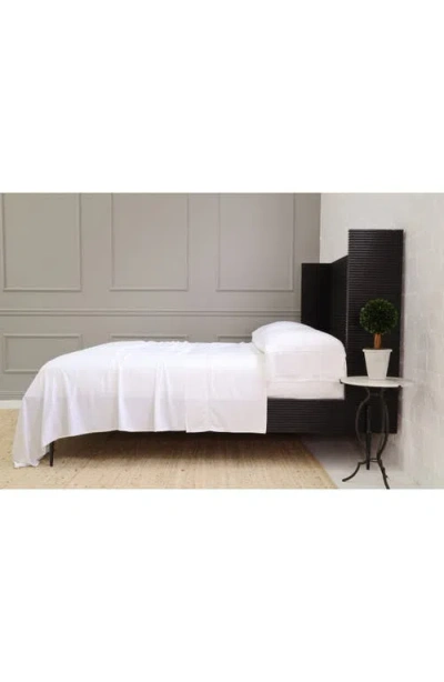 Pom Pom At Home Sheena Sateen Sheet Set In White