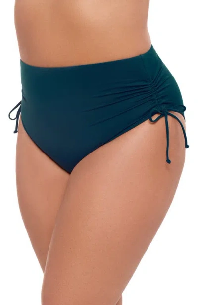 S3 Cinch High Waist Adjustable Bottoms In Dusk Blue