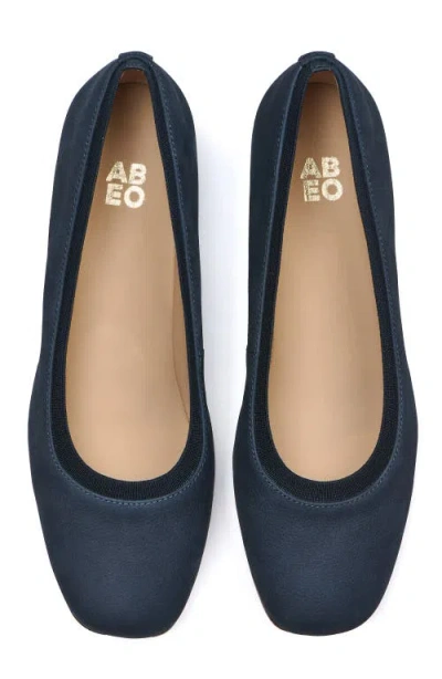 Abeo Cadence Ballet Flat In Navy - Metatarsal