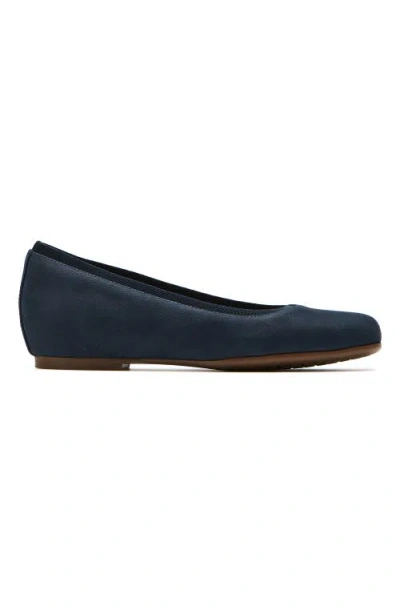 Abeo Cadence Ballet Flat In Navy - Metatarsal