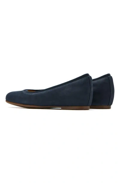 Abeo Cadence Ballet Flat In Navy - Metatarsal