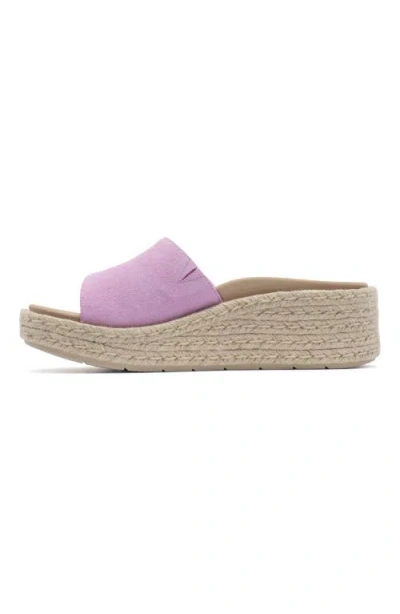 Abeo Solstice Slide In Lavender Suede - Regular