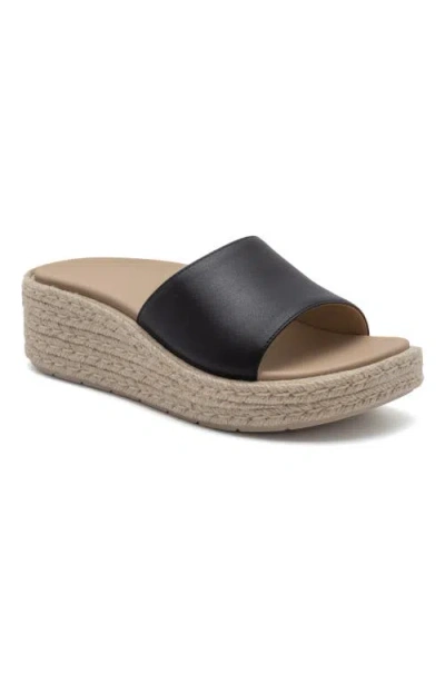 Abeo Solstice Slide In Black Leather - Regular