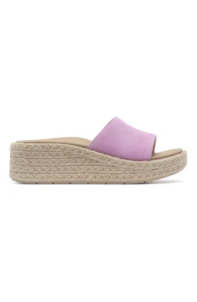 Abeo Solstice Slide In Lavender Suede - Metatarsal