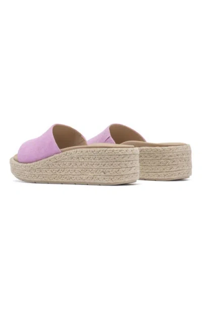 Abeo Solstice Slide In Lavender Suede - Metatarsal