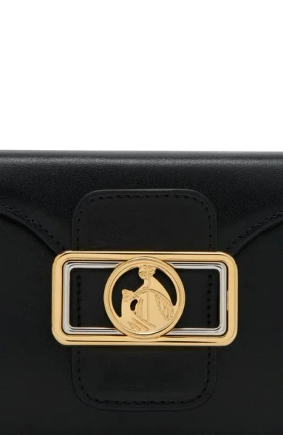 Lanvin Rectangular Smooth Nano Shoulder Bag In Black