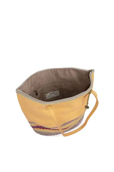 The Sak Faye Leather Tote In Sunlight Seminyak