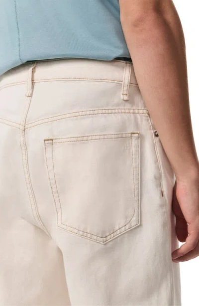 Rag & Bone Authentic Rigid Beck High Rise Jean In Ecru