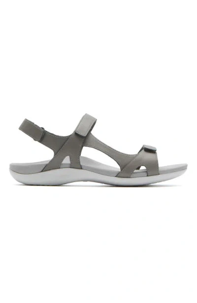 Abeo Oasis Sport Sandal In Nickel - Metatarsal
