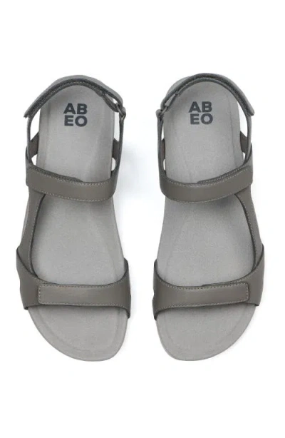 Abeo Oasis Sport Sandal In Nickel - Regular