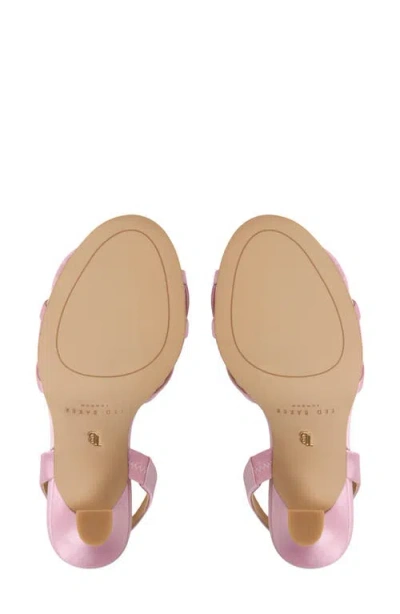 Ted Baker London Aria Rose Slingback Sandal In Light Pink