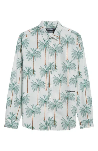 Jacquemus La Chemise Simon Shirt And Blouse White In Multi