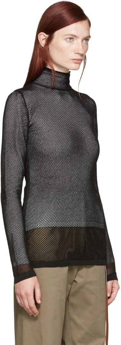 Shop Loewe Black Layered Turtleneck