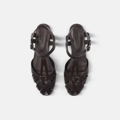 Scarosso Gala Fisherman Sandals In Brown