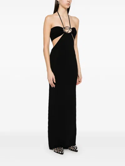 Coperni Long Dress In Black