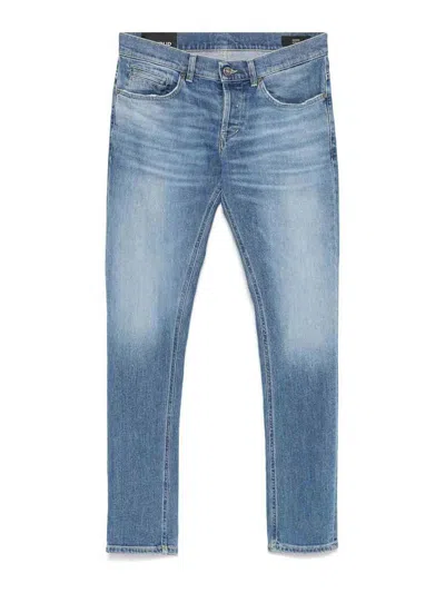 Dondup Belt-loop Jeans In Blue