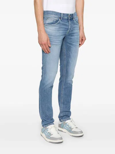 Dondup Belt-loop Jeans In Blue