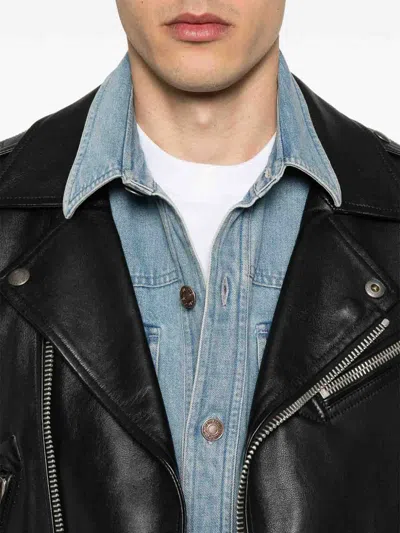 Tom Ford Washed Denim Outershirt In Blue