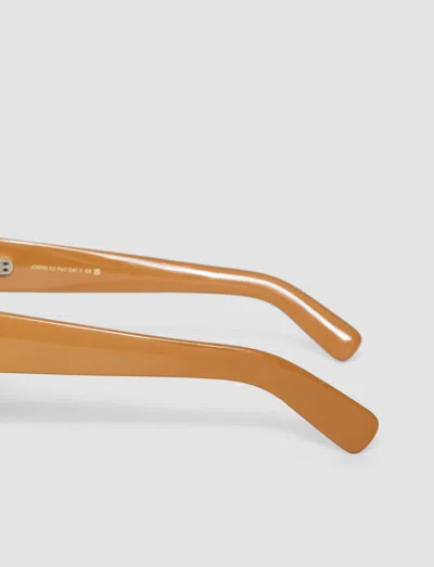 Joseph Round Sunglasses In Beige
